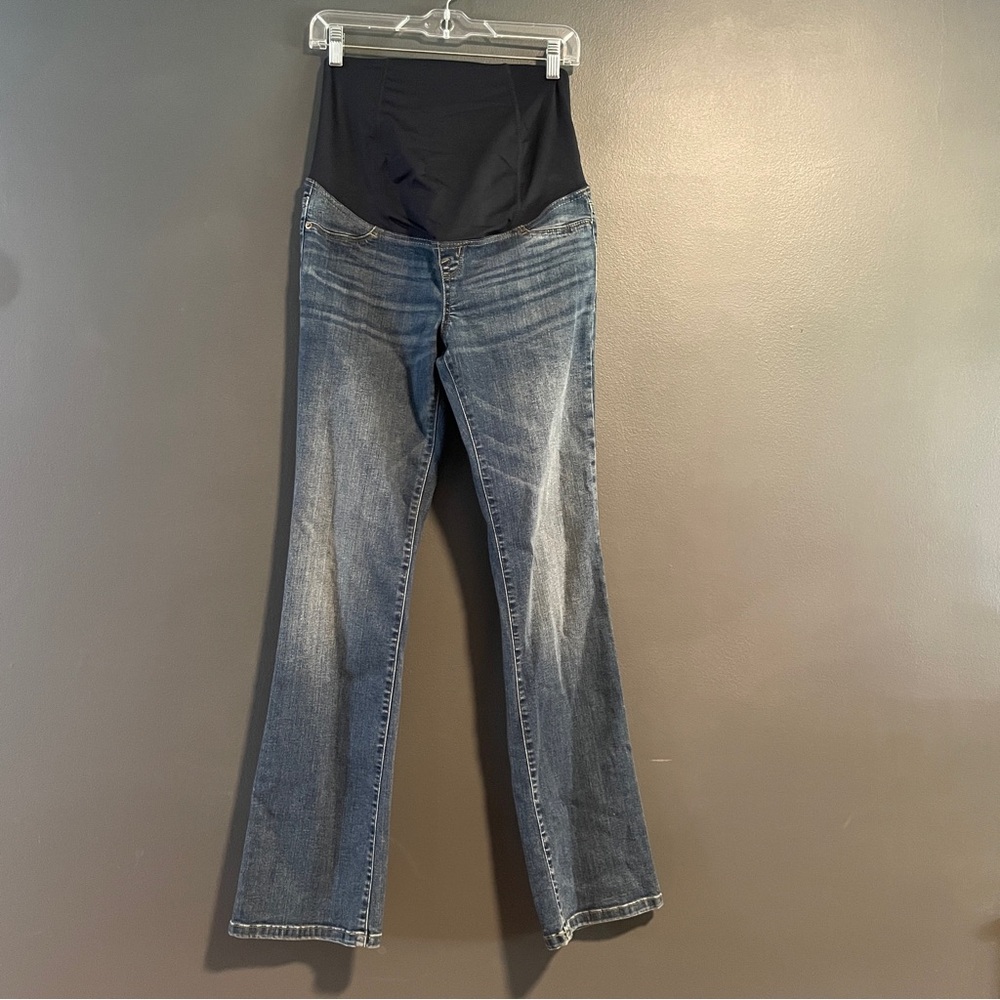Isabel Maternity Skinny Bootcut Jean, Over belly, Size 2/26R